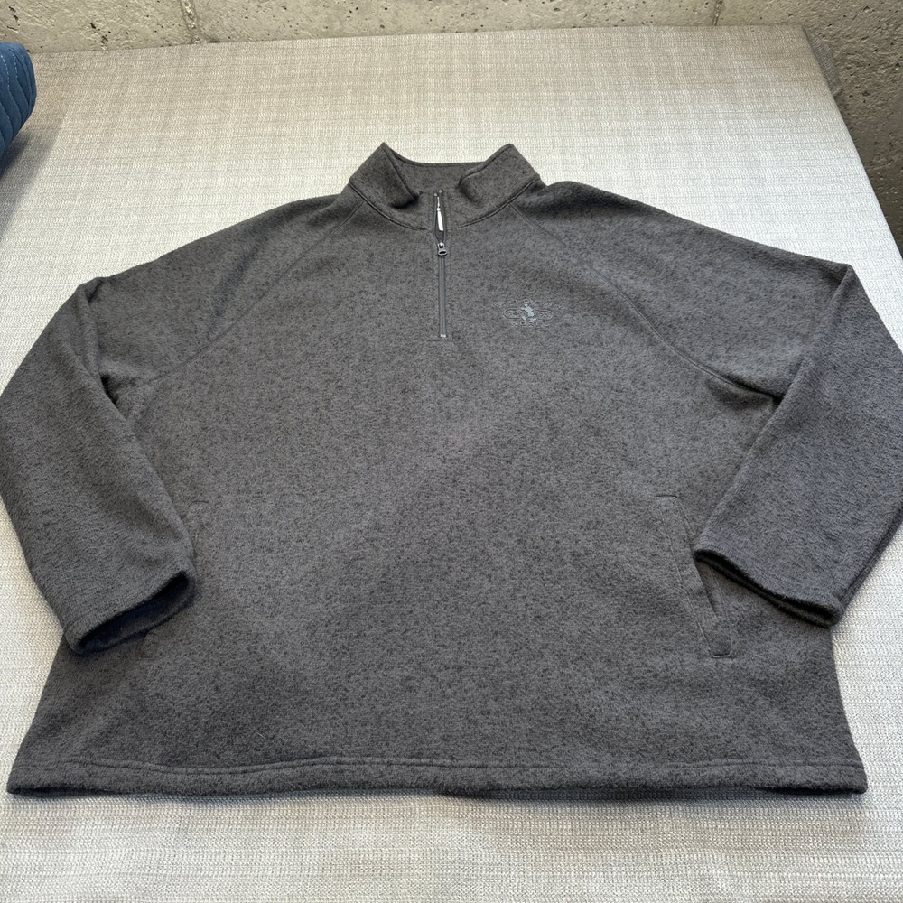 Disney Parks Sweatshirt XXXL Authentic Mickey Mouse 1971 Fleece 1/4 Zip Pullover
